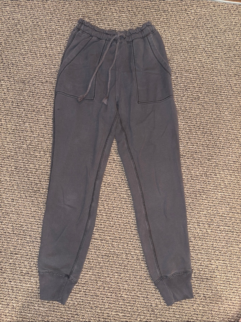 Abercrombie & Fitch Charcoal Drawstring joggers